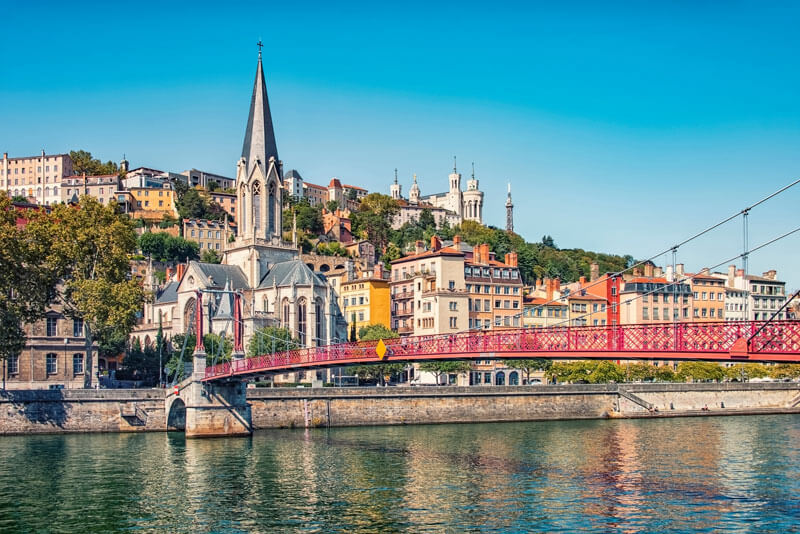 Vue de Lyon, ville de l'agence Proges Plus de La Tour-de-Salvagny